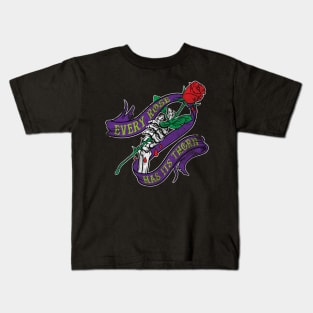 Every Rose Has Its Thorn Kids T-Shirt